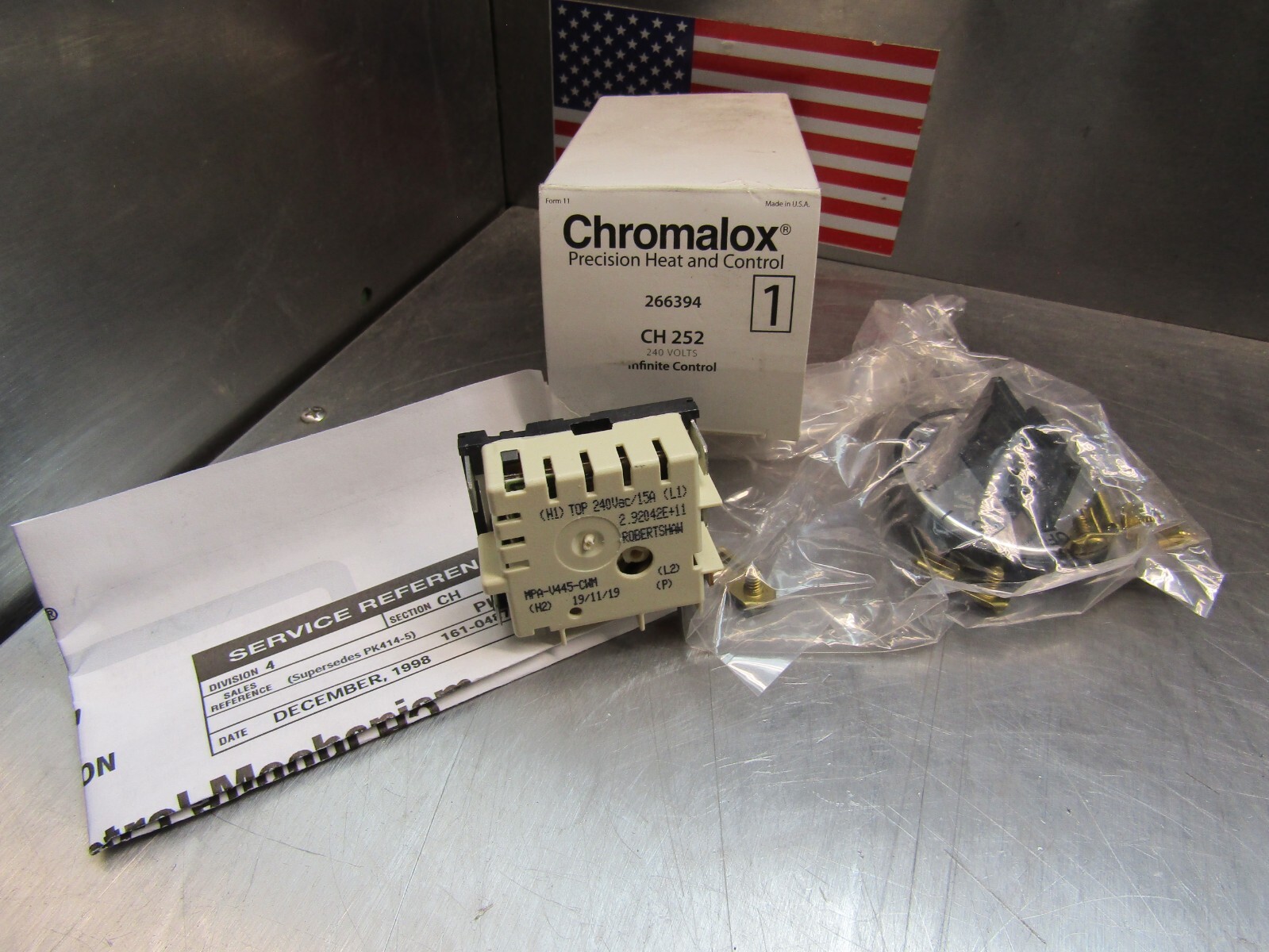 Chromalox 266394 Infinite Control 240v CH 252