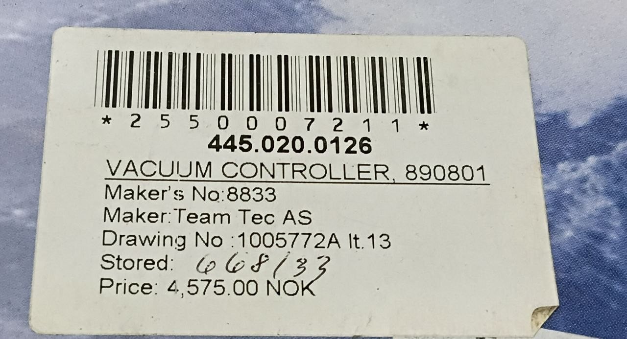 TeamTec 900901 Temperature Control Board T.T 8933