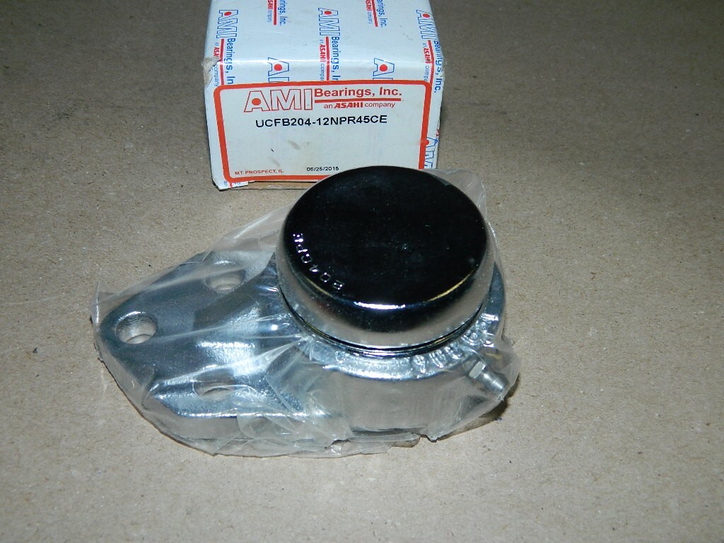 AMI Bearing UCFB204-12NPR45CF Bolt Flange Mount Bearing NEW