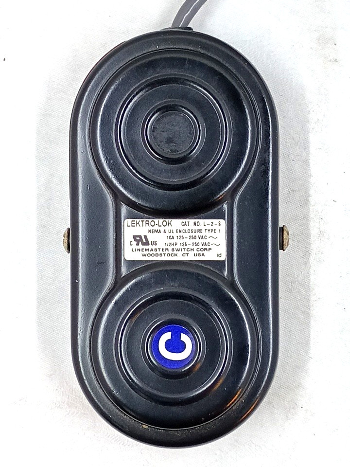 Linemaster L-2-S Foot Operated Switch 6-pin