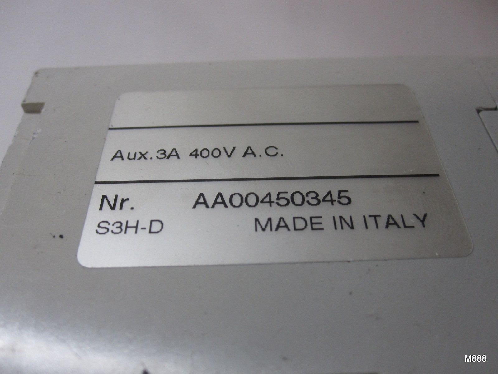 ABB | SACE S3 S3B-D | Molded 3-Pole Circuit Breaker Unit | 225A 240VAC 500VDC