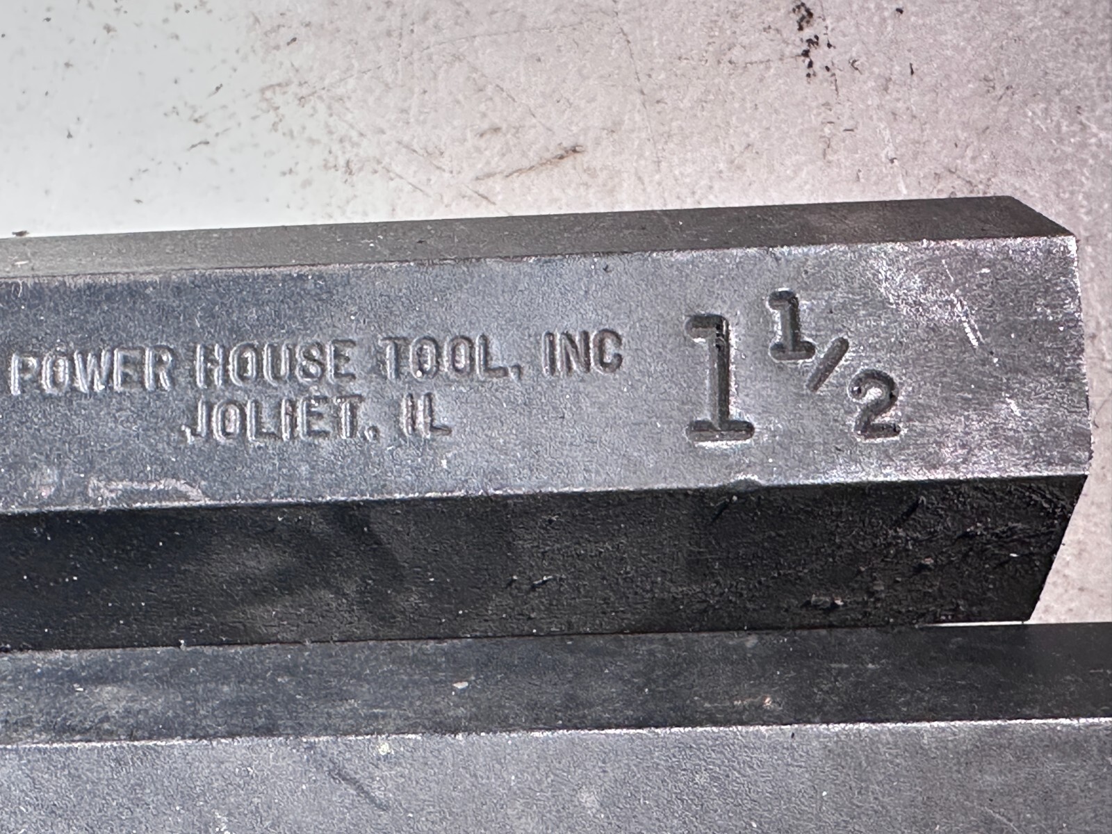 Power House Tool (Lot of 6) Tool steel hex stock 1-1/2, 1-3/8, 1-1/4, 1-1/8, 1″