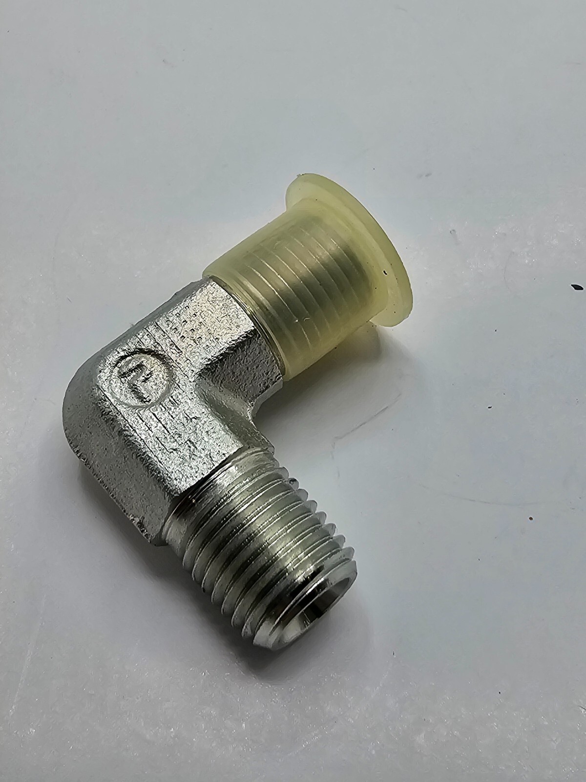 (QTY 5) Parker Male Pipe Elbow 1/4 Male X 1/4 Male NPTF Steel 1/4 CR-S