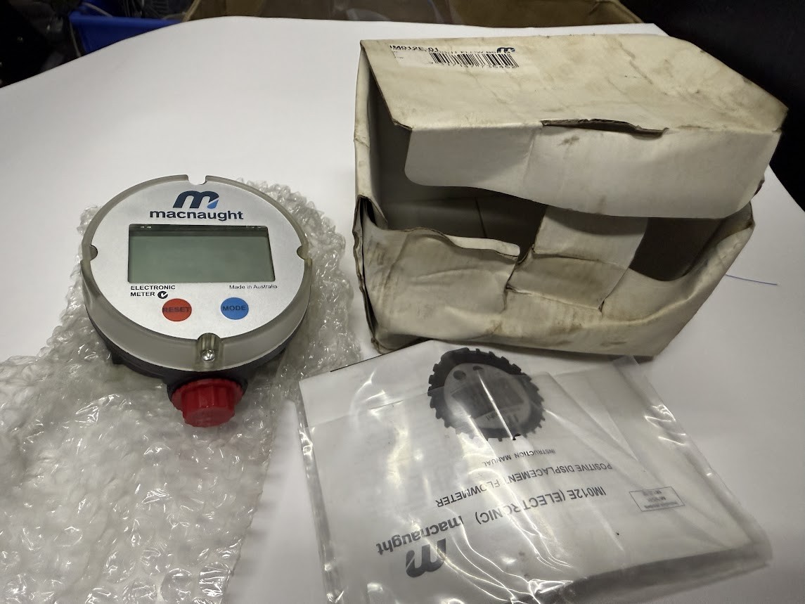 Macnaught Digital Flow Meter TEL 2.3 model Liquid Dispenser with Dual Totals