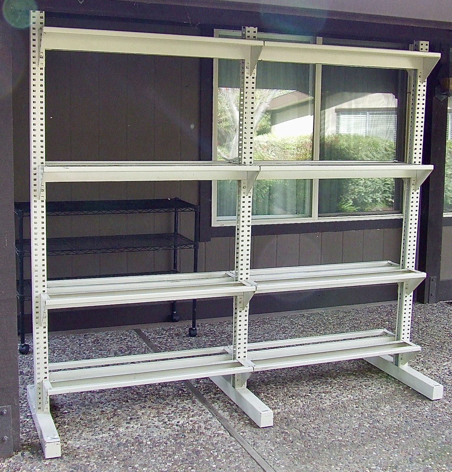 Unique, Extremely Strong Adjustable /Configurable Steel Shelving For Heavy Items