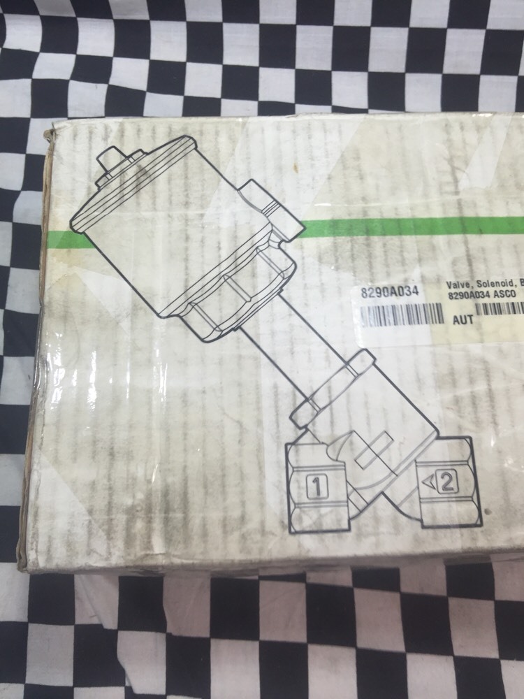 Asco Solenoid Valve Angle Body 2″, 8290A034, LOT OF 2, Shipsameday