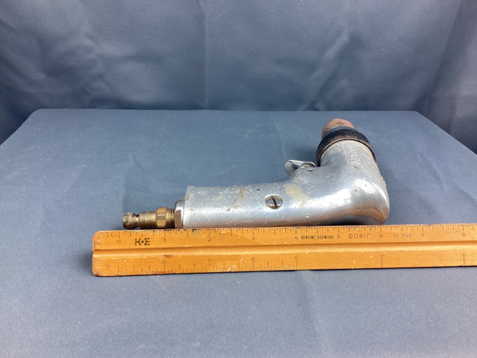 Vintage Stanley Model D30 P-45 rpm Air Pneumatic Drill Nutrunner 4500 rpm