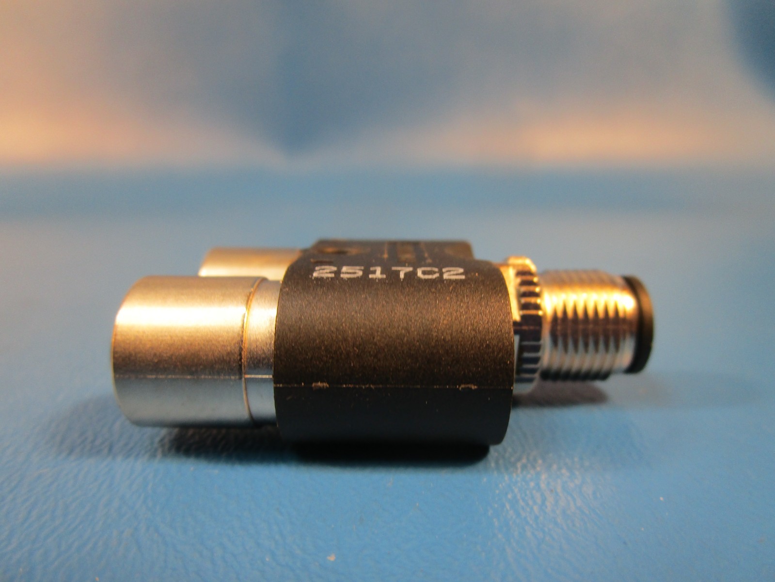 LOT OF 2 BALLUFF BBC089P, (BCC M415-M415-M415-U0003-000), Tee, 1: M12x1-Male