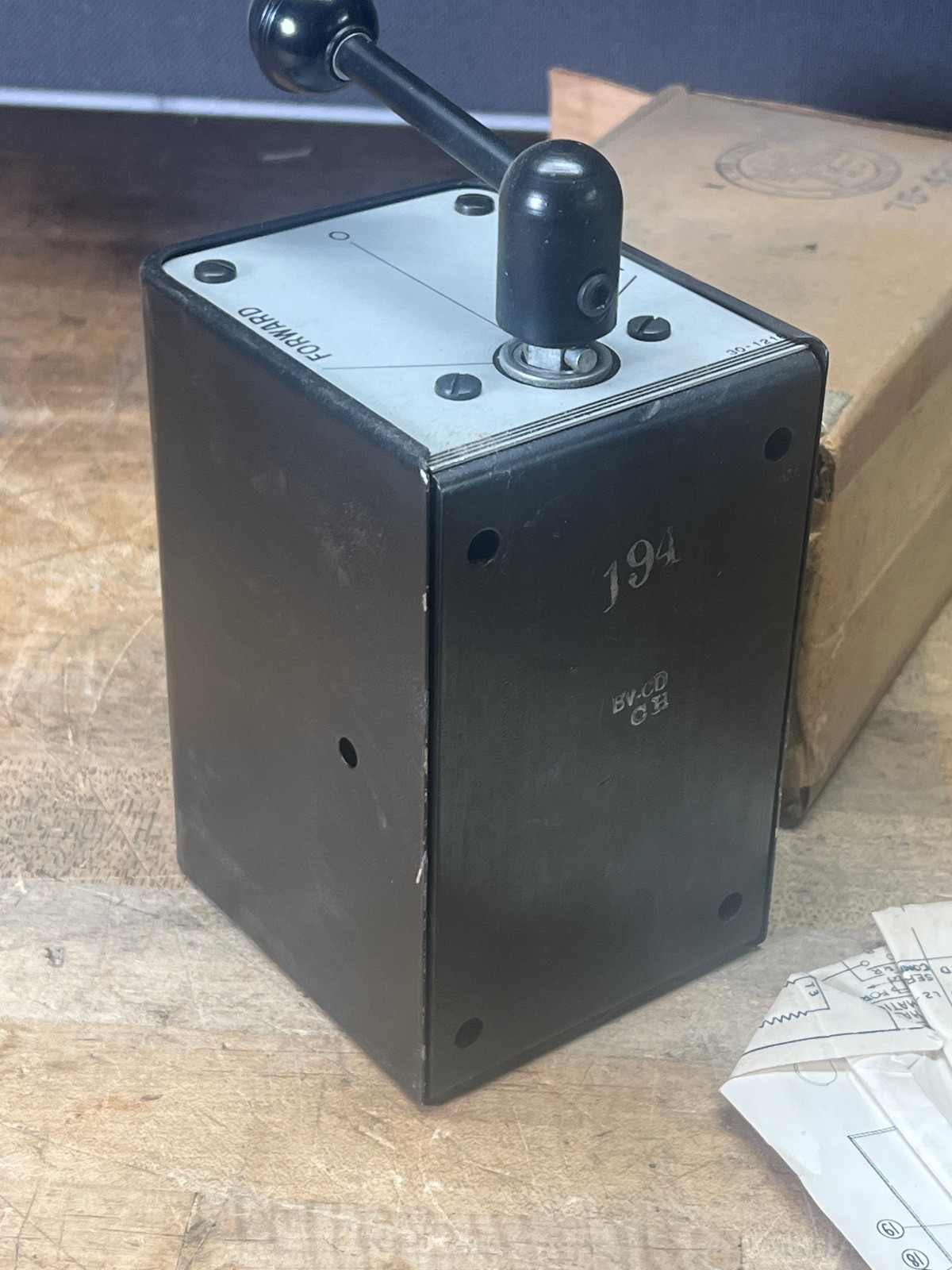 Cutler hammer 9441H194B1 Size 1 Reversing drum controller cam operated 7.5hp max
