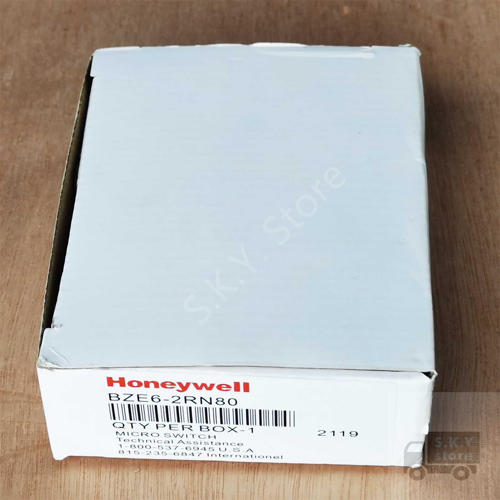 1 x NEW MICROSWITCH BZE6-2RN80 LIMIT SWITCH, for HONEYWELL BZE6 Series Switch