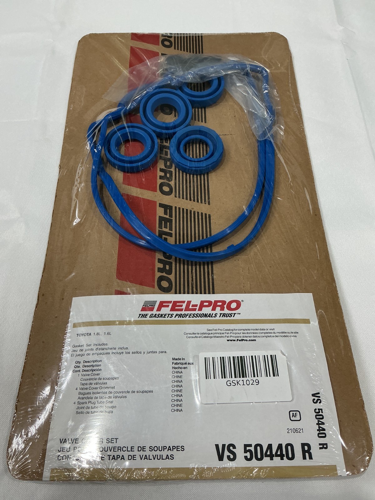 Fel-Pro VS 50440 R Engine Valve Cover Gasket Set Toyota Corolla Celica 1.8L