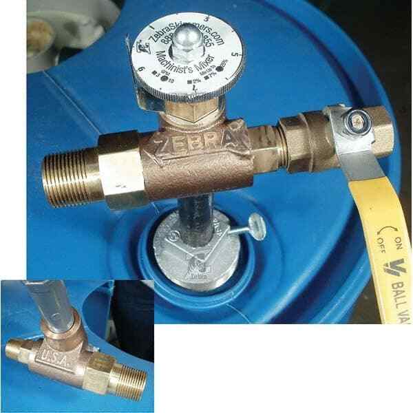 Zebra Skimmers MIX1027 Fluid Filters & Aerator 10 GPM Coolant Mixer/Proportioner