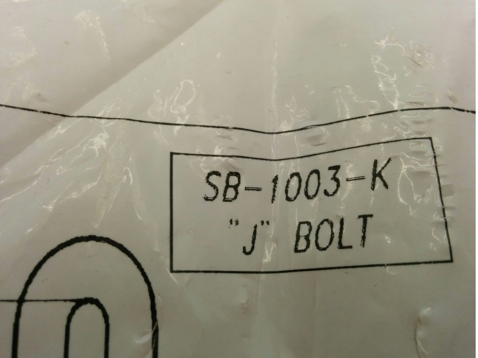 SAUNDERS SB-1003-K J-BOLTS, 5″, 2 BOLTS PER BAG (LOT OF 3) NIB