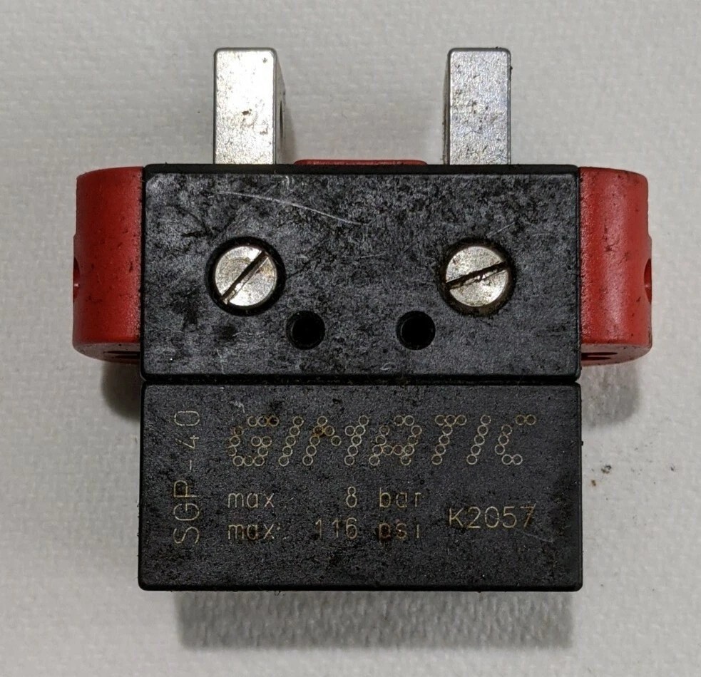 Gimatic SGP-40, K2057, 8 Bar 116 Psi, Pre-Owned