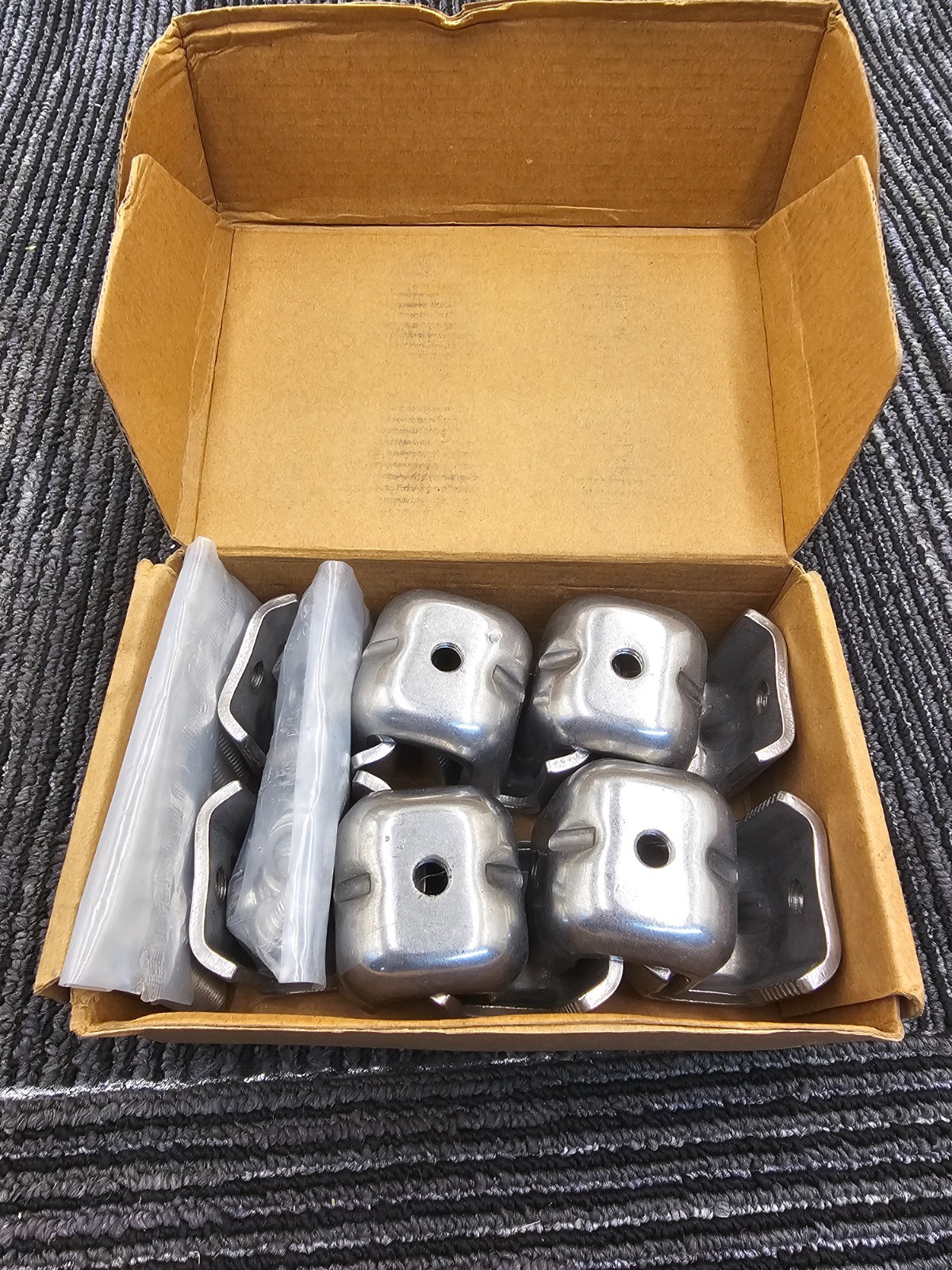 (QTY 10) AA-38 Stainless Steel SS Angle Adaptor Assembly