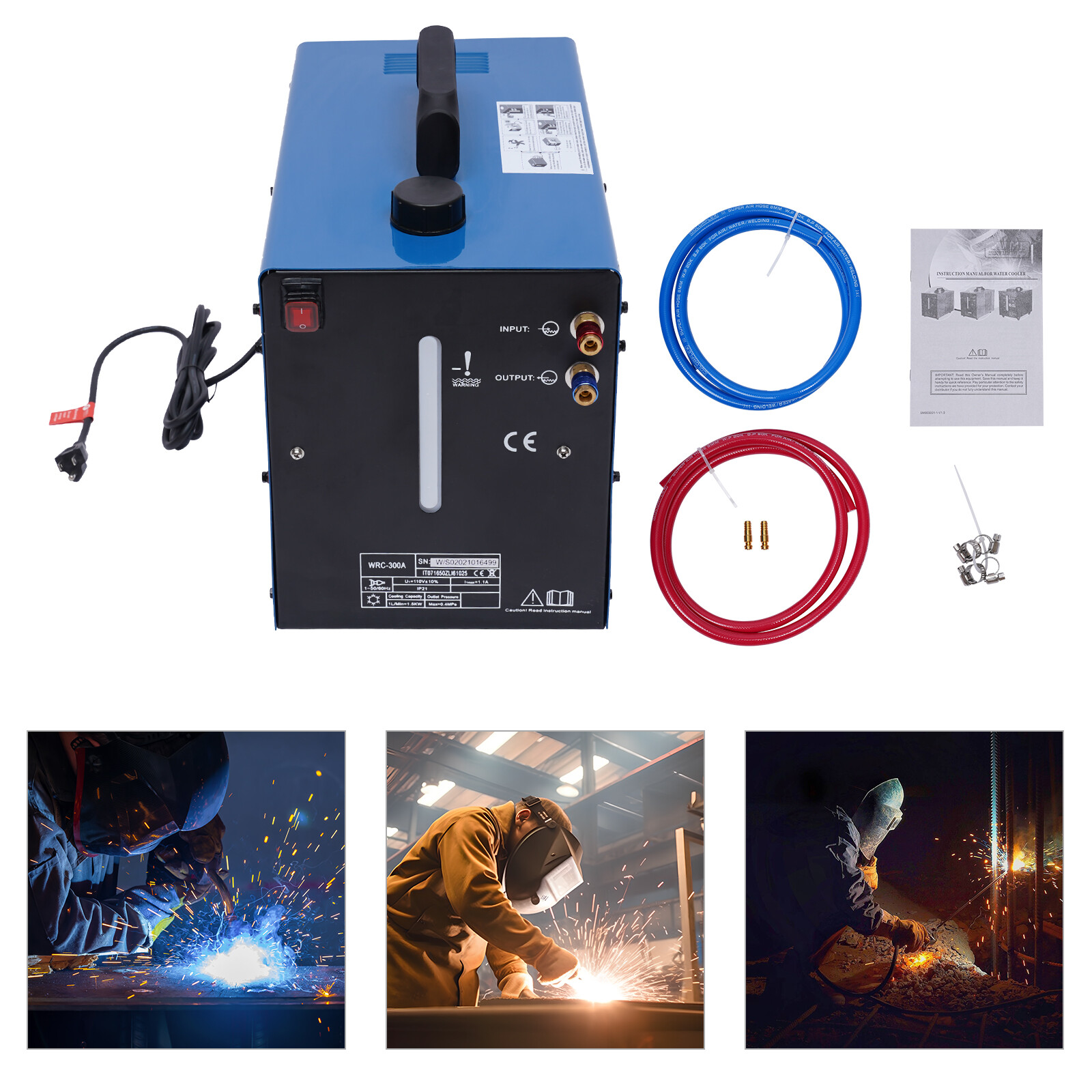 Welding Water Cooler 10L TIG Welder Torch Water Cooling Machine