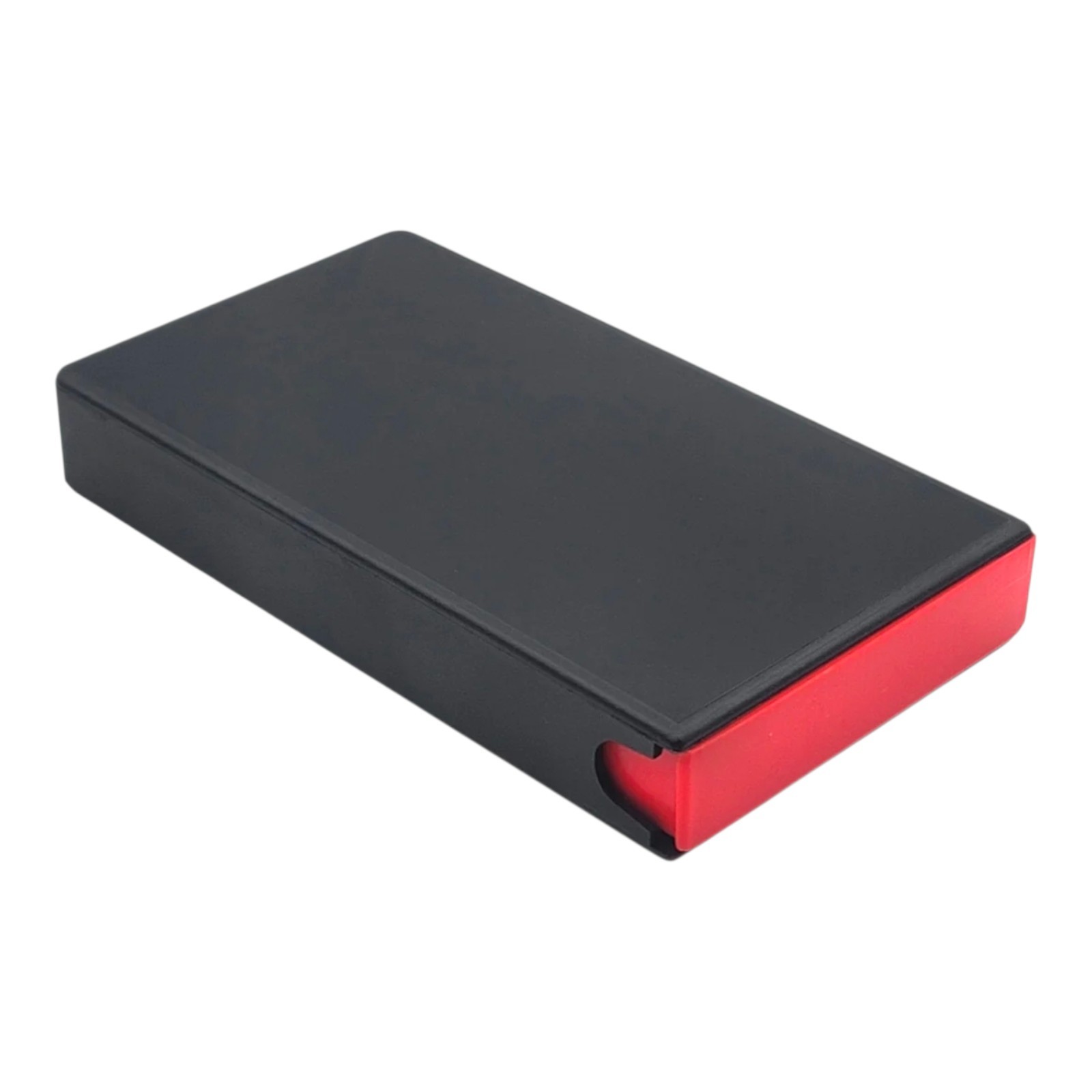 Lot of 100 Press N Pull CR Box Containers 98mm Black Shell/Red Tray (200 Pieces)