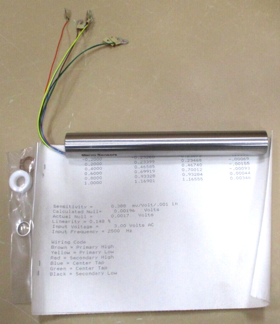 Macro Sensors PR-812-1000-0138 P/N 009.6221-002 425 A8667HI