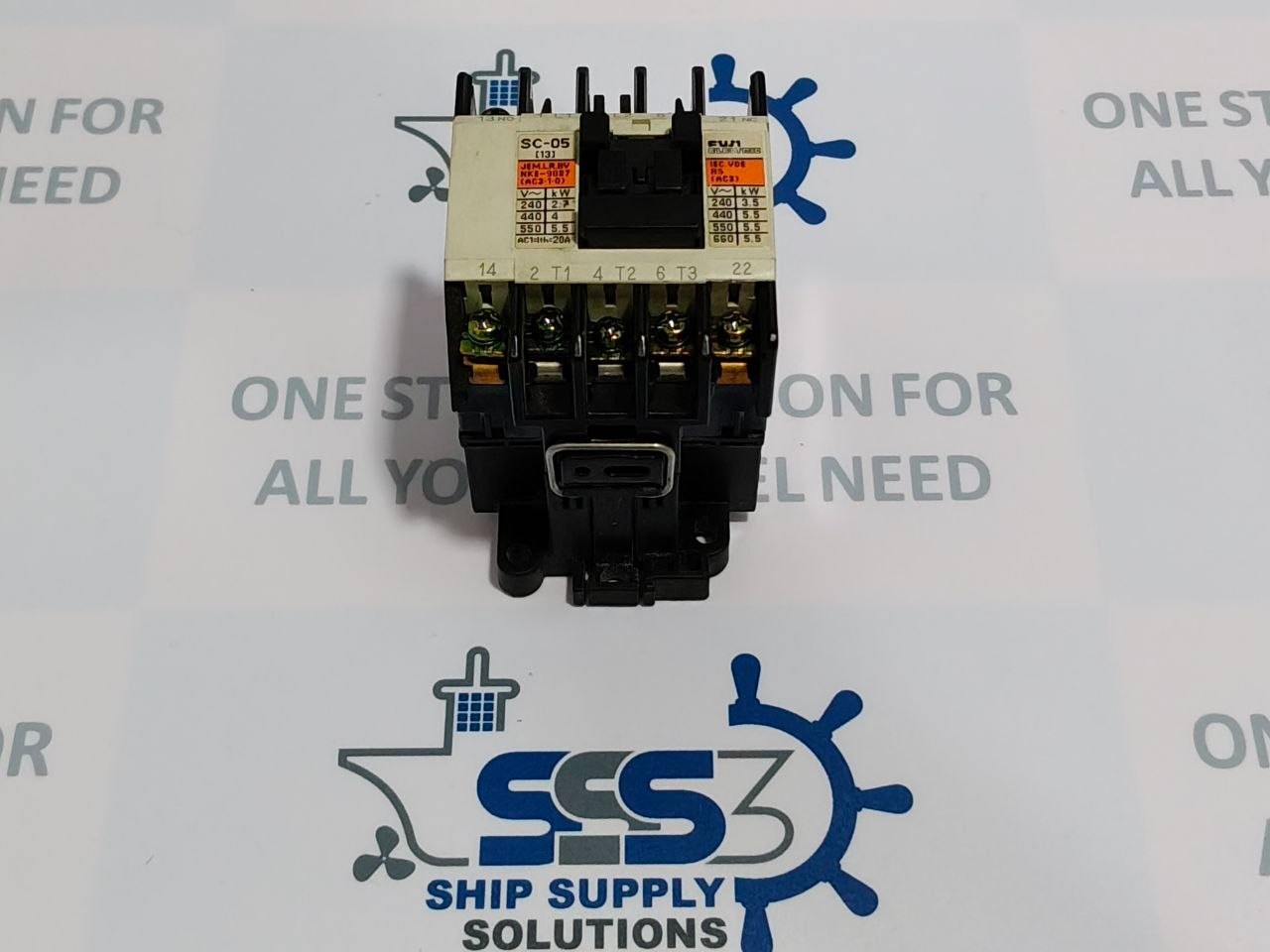 Fuji Electric SC-05 (13) Contactor Coil Voltage 100V 50Hz 100-110V 60Hz