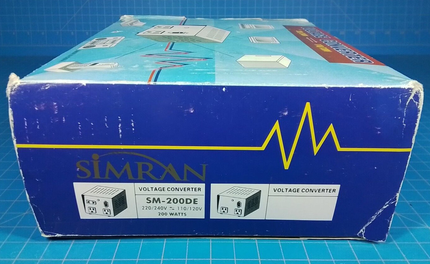 Simran Voltage Converter SM-200DE