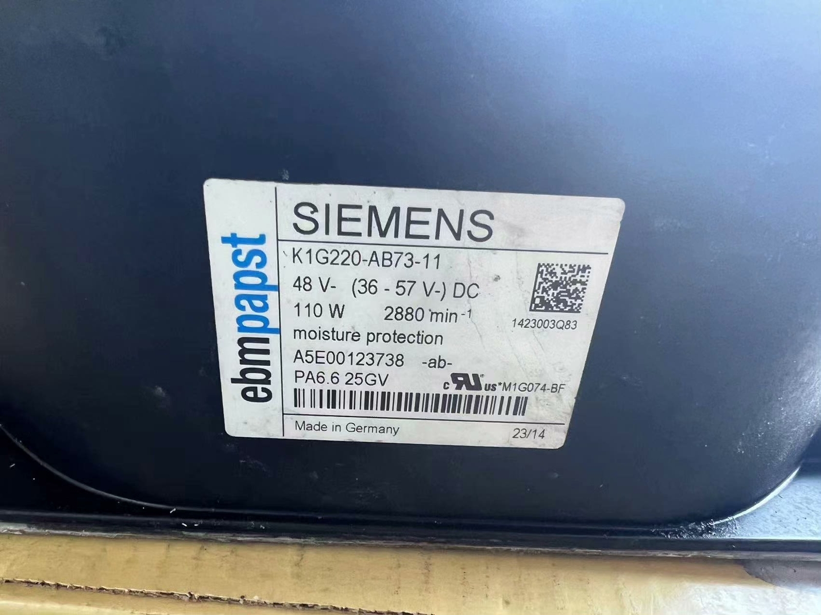 1P Siemens K1G220-AB73-11 Accept counteroffer