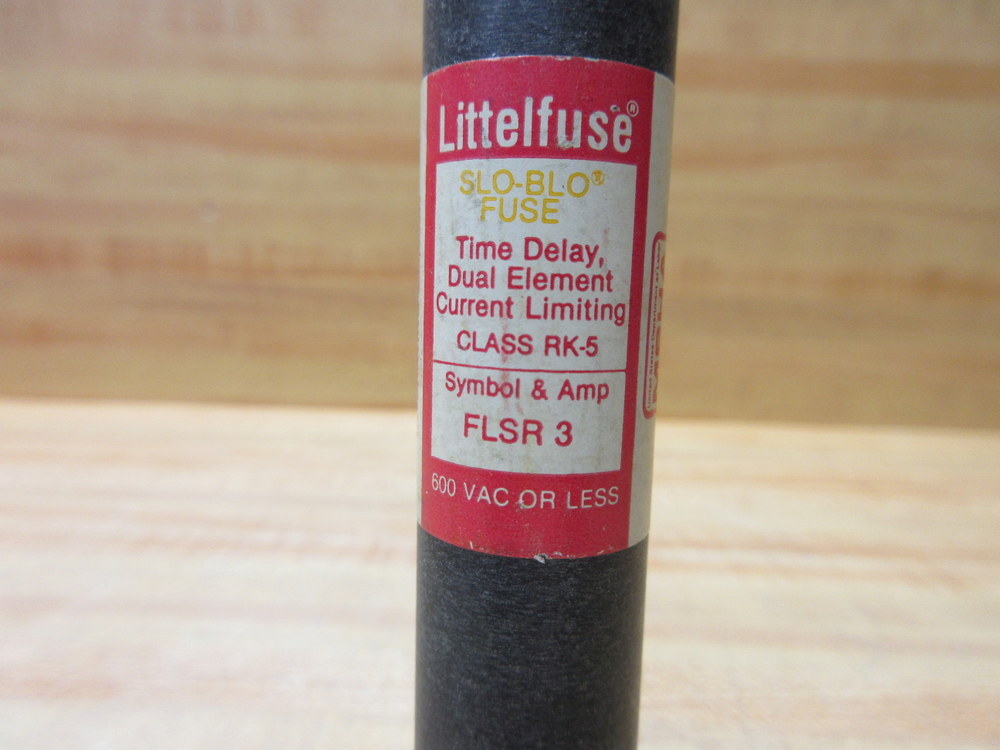 Littelfuse FLSR-3 Fuse Cross Ref 486L20, FLSR003 (Pack of 5)
