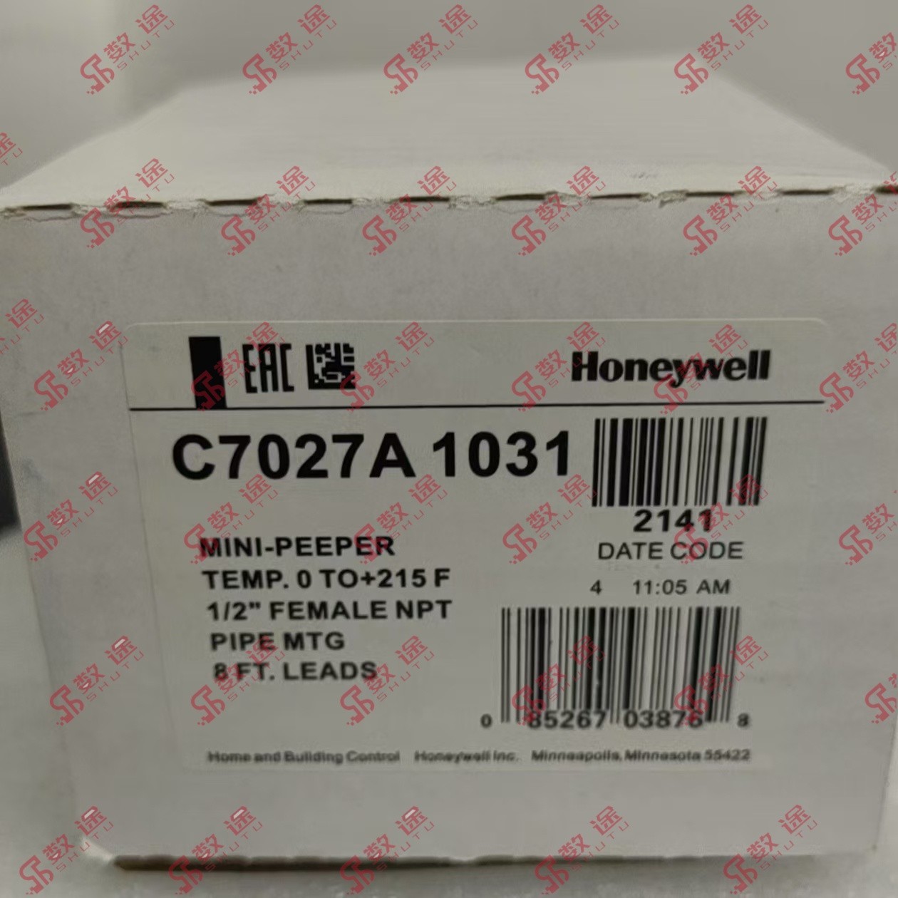 1PCS NEW Honeywell C7027A1031 Ultraviolet Flame Detector in box