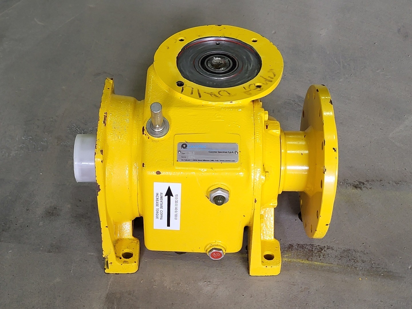 GENTLY USED Atlas Copco 3217390980 CAVOTEC Motorized Reel Gearbox/Torque Unit