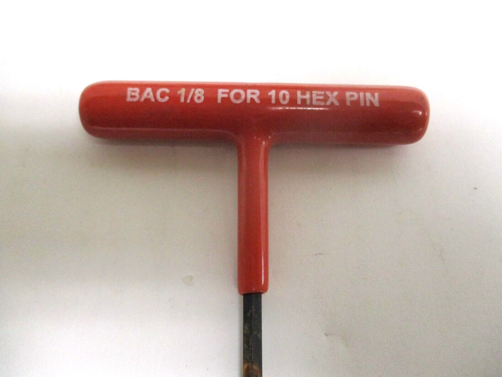 BAC , 1/8″ x 6″ , T-HANDLE ALLEN WRENCH , FOR 10 HEX PIN , LOT OF 20