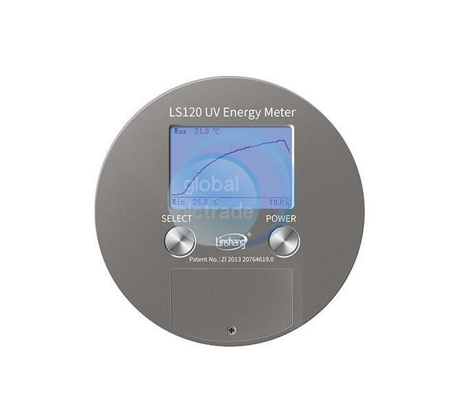 1PC New UV Energy Meter UV irradiance and temperature UV Energy meter LS120