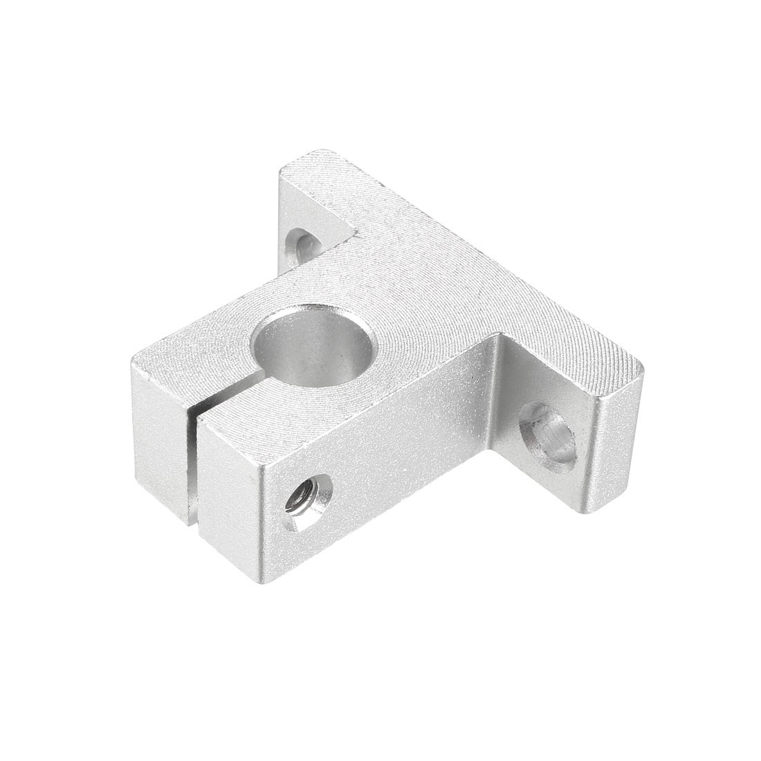 SK10 Clamping Rod Support Aluminum 10mm Dia Shaft Linear Motion Rail , 4Pcs