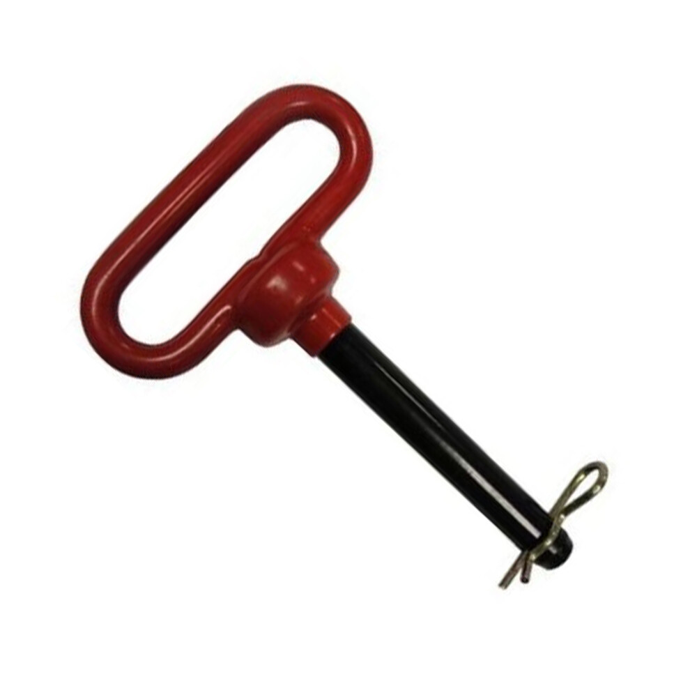 Farm Tractor Implement Hitch Pin Drawbar Rubber Handle 5/8″ x 4″ Useable 7821