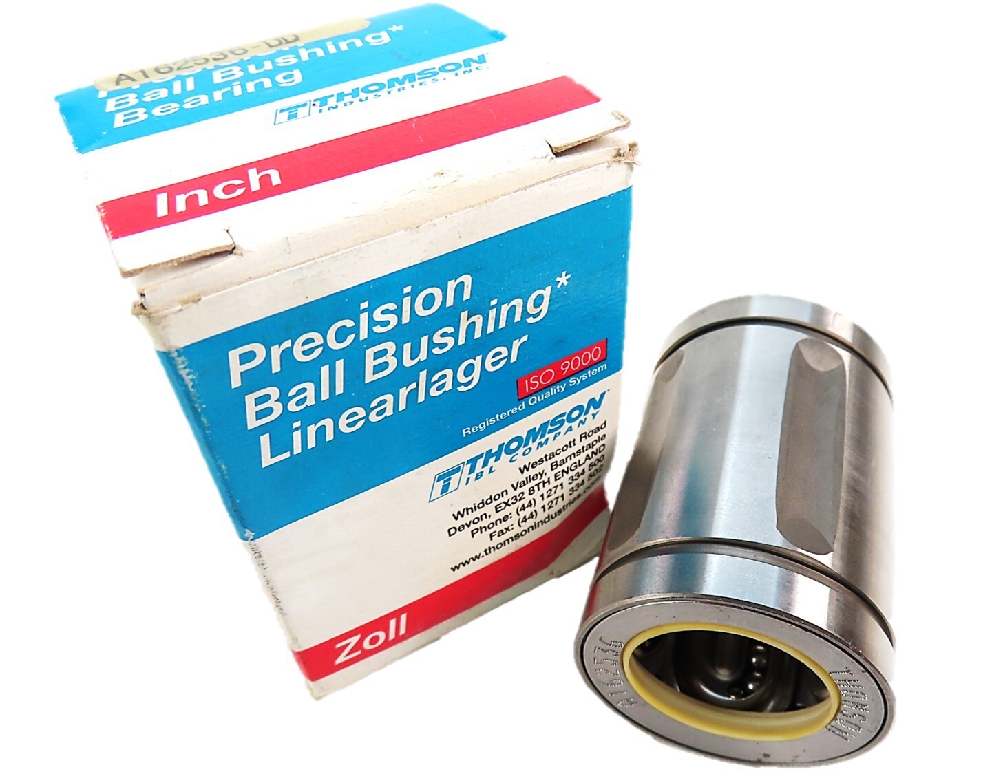 Thomson A162536-DD Precision Steel Linear Ball Bearing Bushing 1″ Dia NEW IN BOX