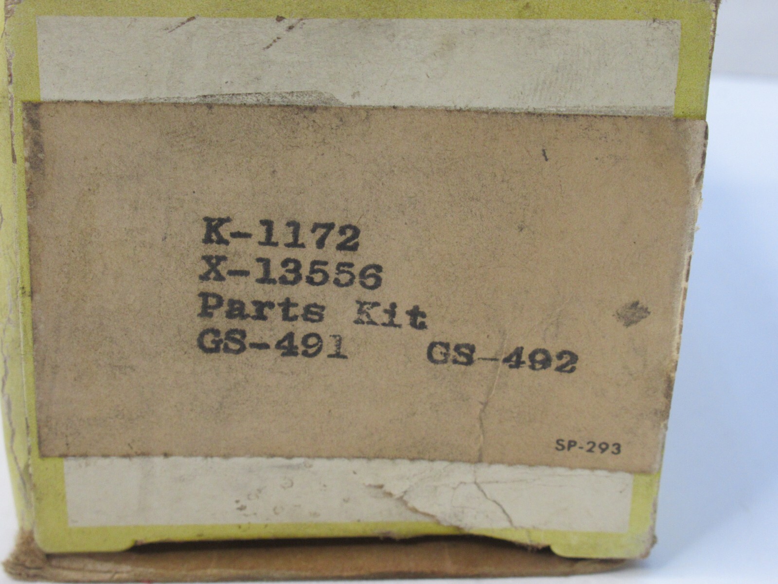 (NEW) ALCO CONTROLS GS-491 , GS-492 , X-13556 , K-1172 Solenoid Valve Parts Kit