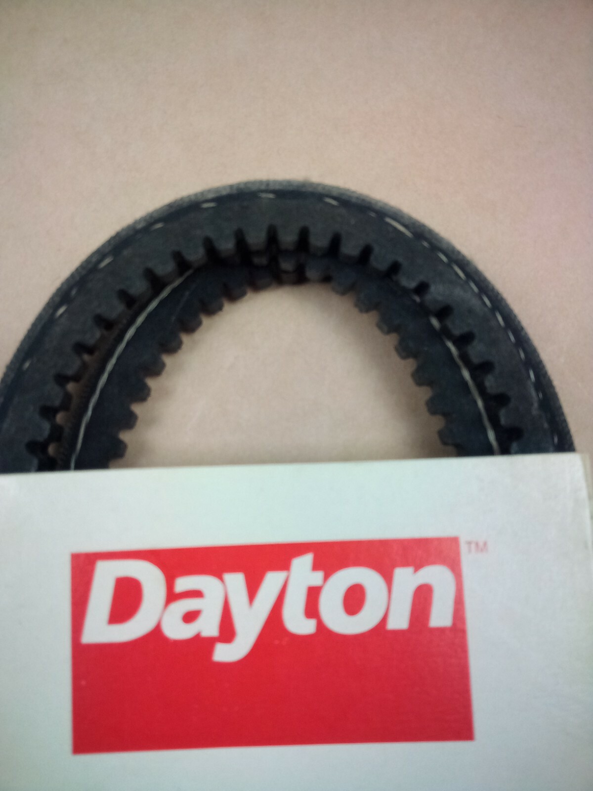 Lot of 2 Dayton multi use V-Belt 3VX710 cogged Dayton paer no. 2L395