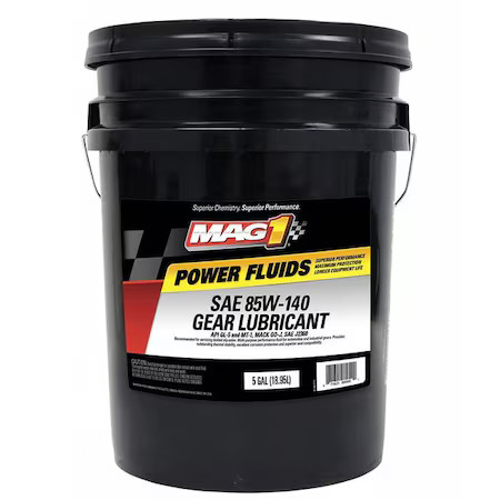 Mag 1 Mag00835 Gear Oil, 5 Gal, Pail, Brown