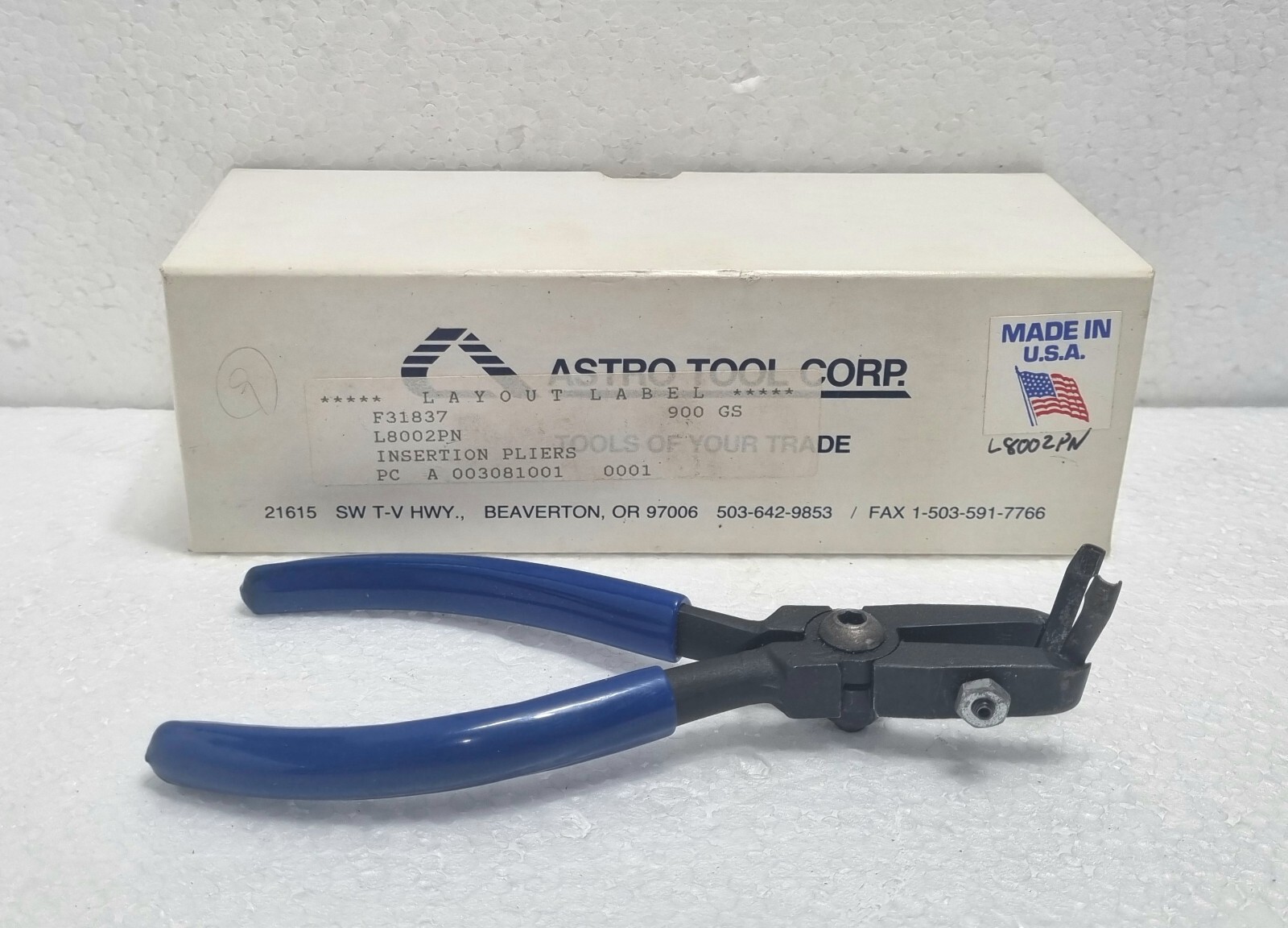 Astro Tool Connector Assembly Tooling