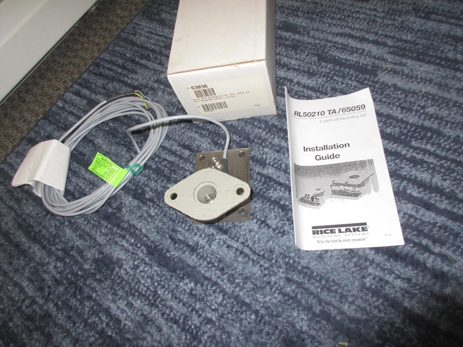 RICE LAKE RL50210SS-250 Stainless Steel (250 lb. Load Cell)