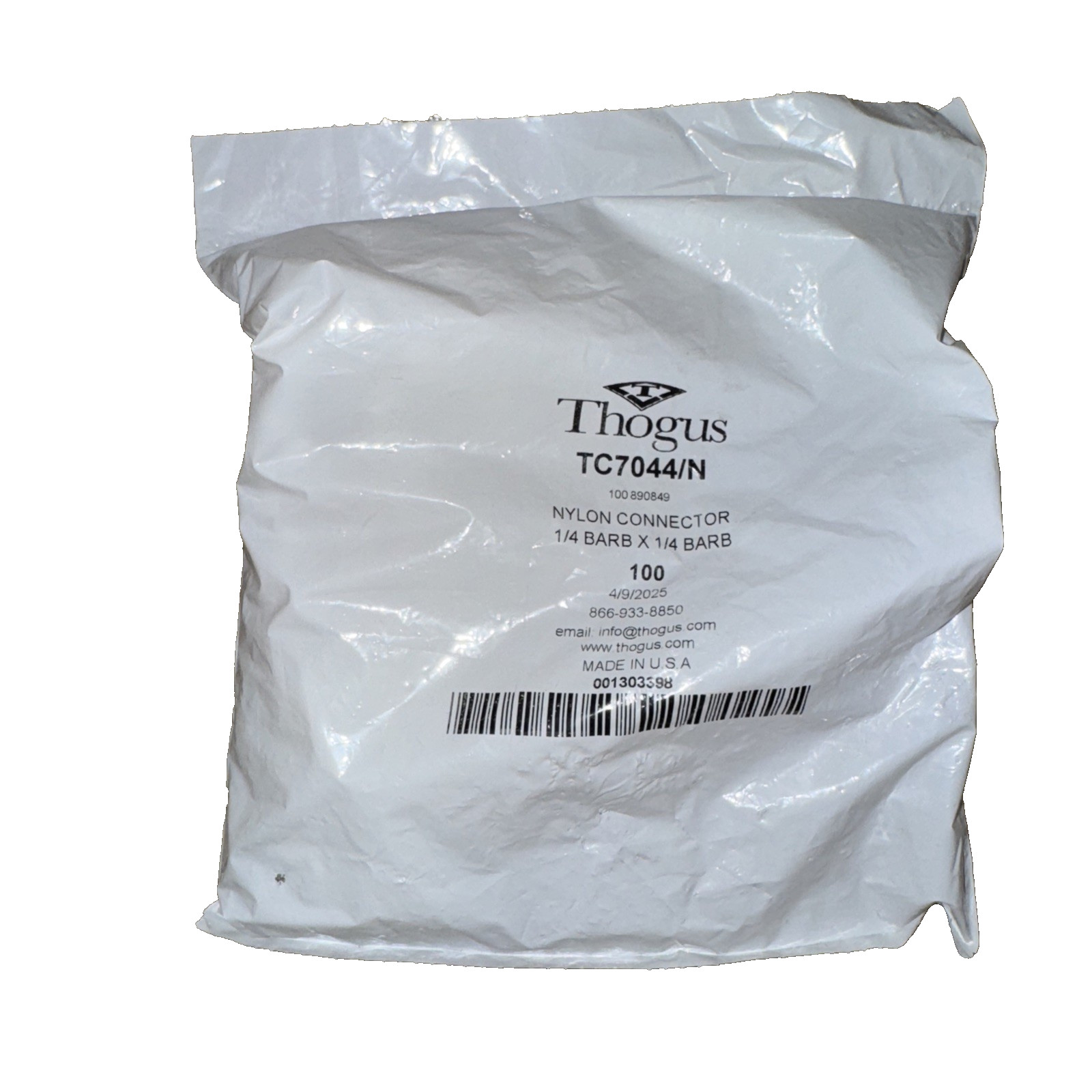 TC7044/N Thogus Products | MULTI-BARB INSERT FITTING