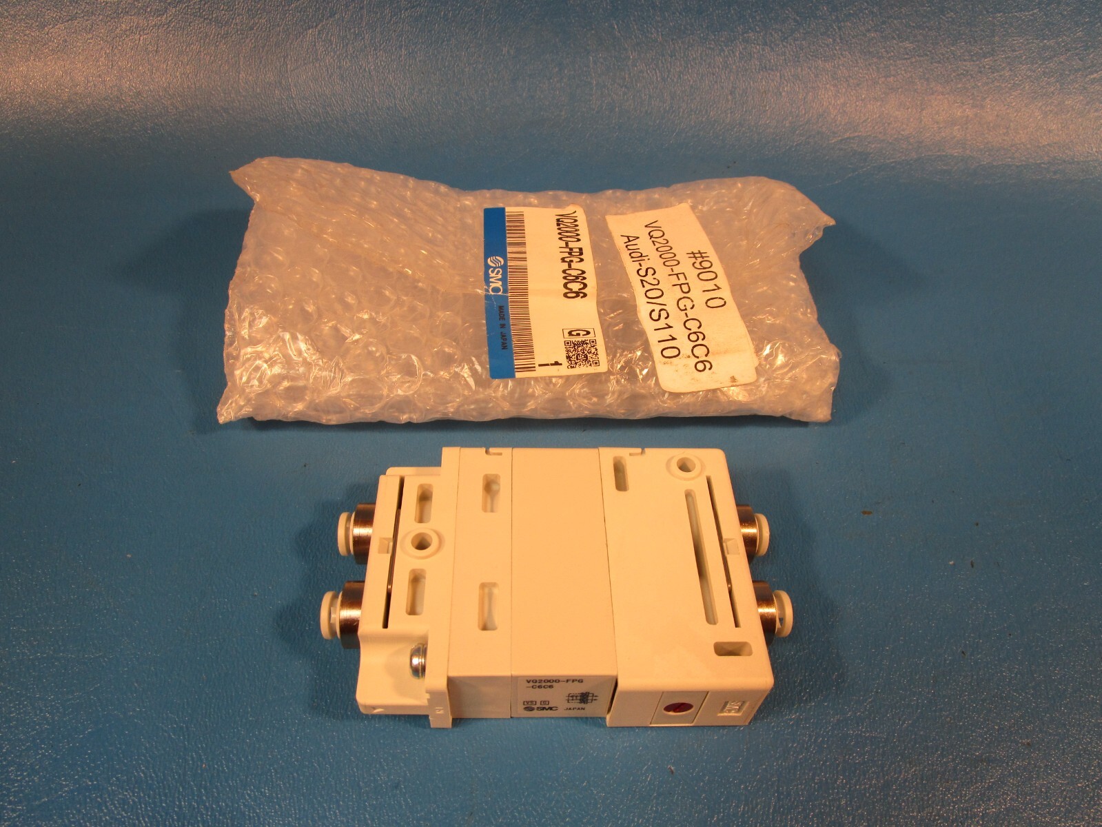 SMC VQ2000-FPG-C6C6, Solenoid Valve, Double check block, 4 Way