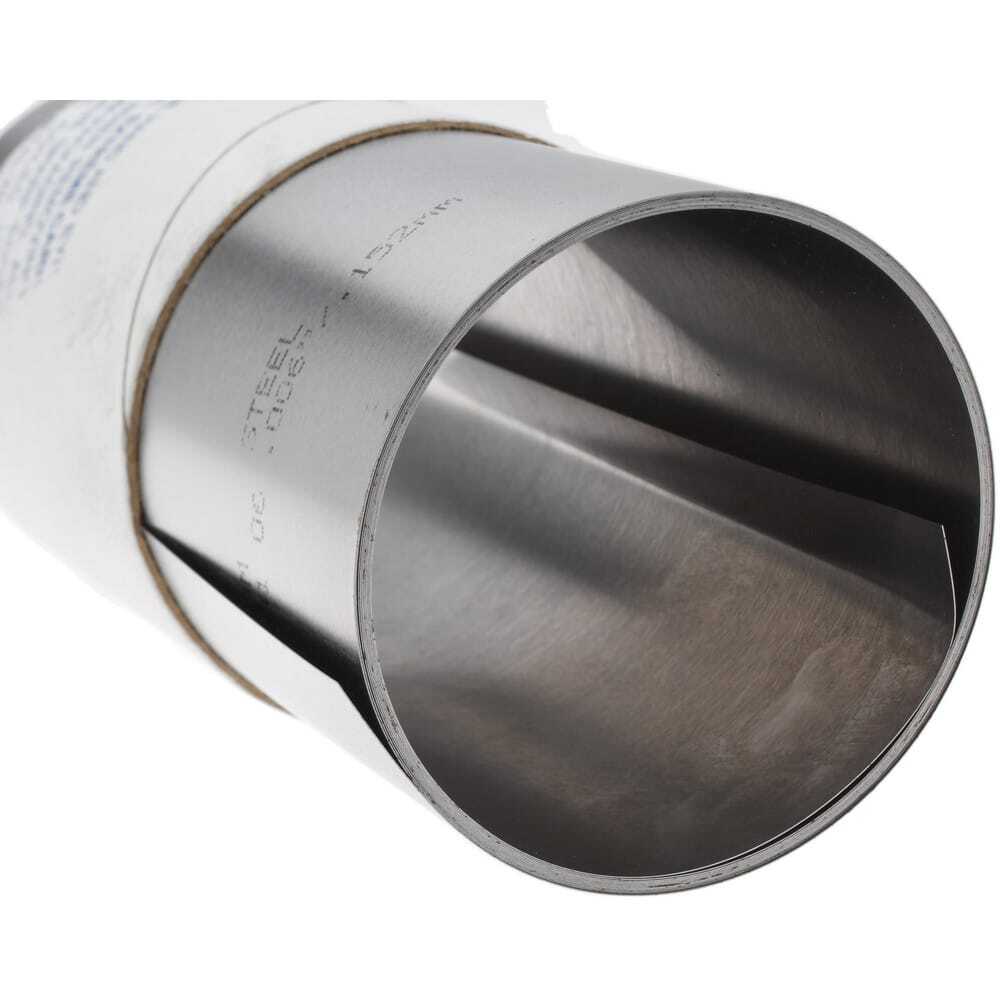 Shim Stock: 0.006” Thick, 100” Long, 6″ Wide, 1010 Low Carbon Steel