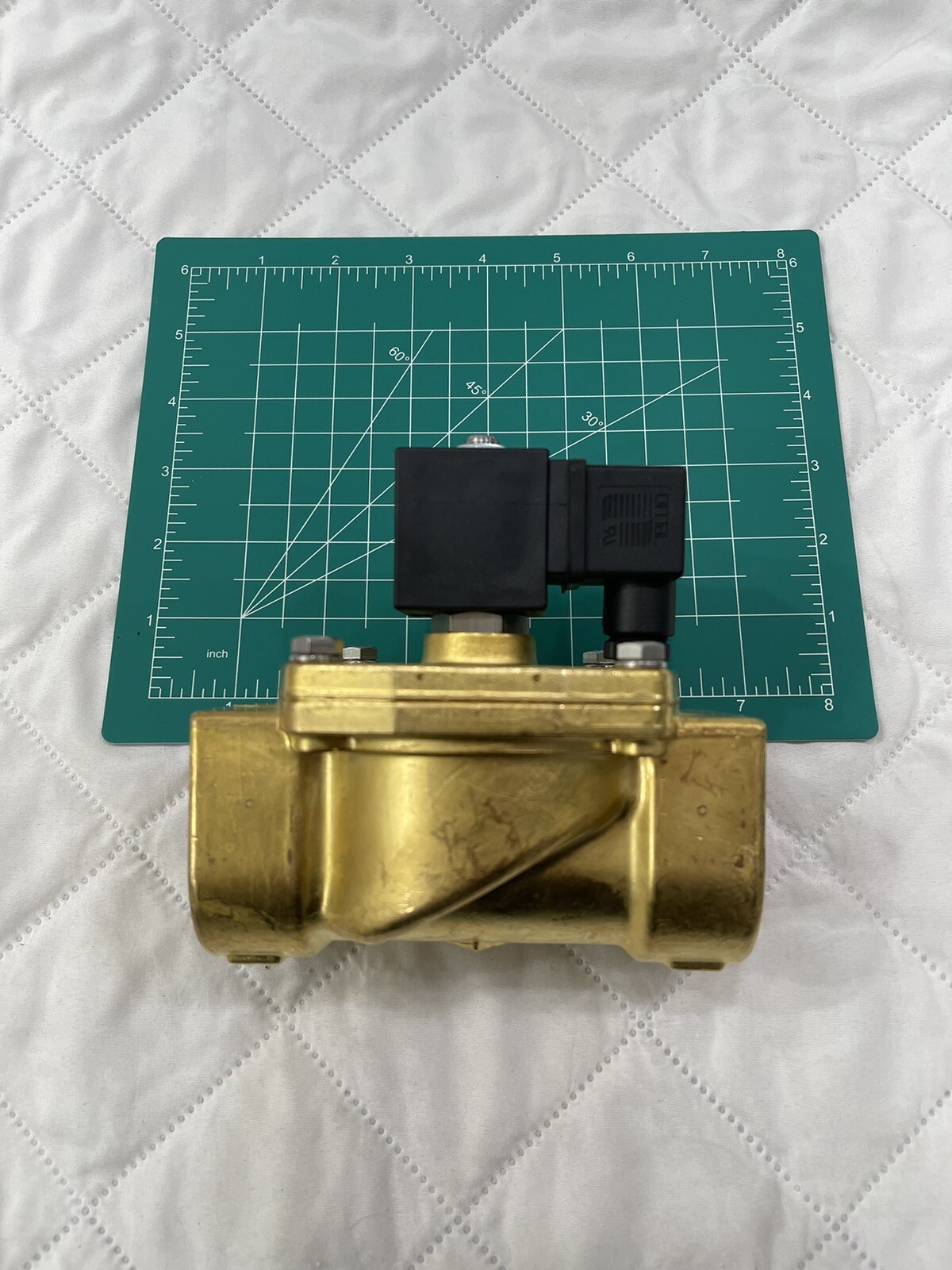 NEW GRANZOW VALVE H8B19-00V SOLENOID VALVE 1 1/2″ H8B1900Y M31HN8V-HF H8B19-00V