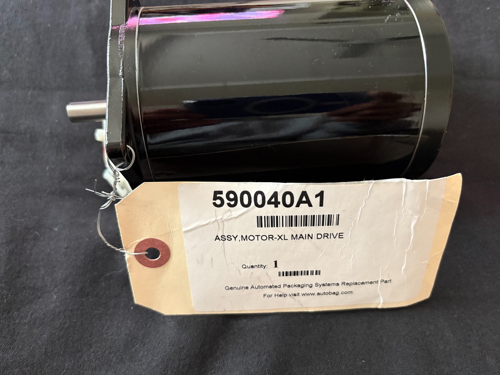 590040A1 Drive Motor Automated Packaging Systems Autobag 1.8 Step motor