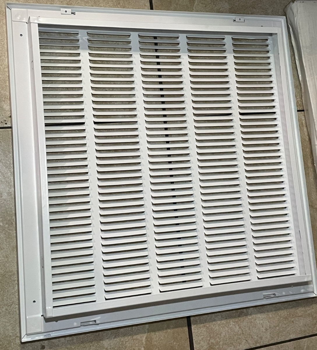 Truaire H190 20X20 1-Way Return Air Filter Grille, 20″W x 20″H x 1-3/4″Thk