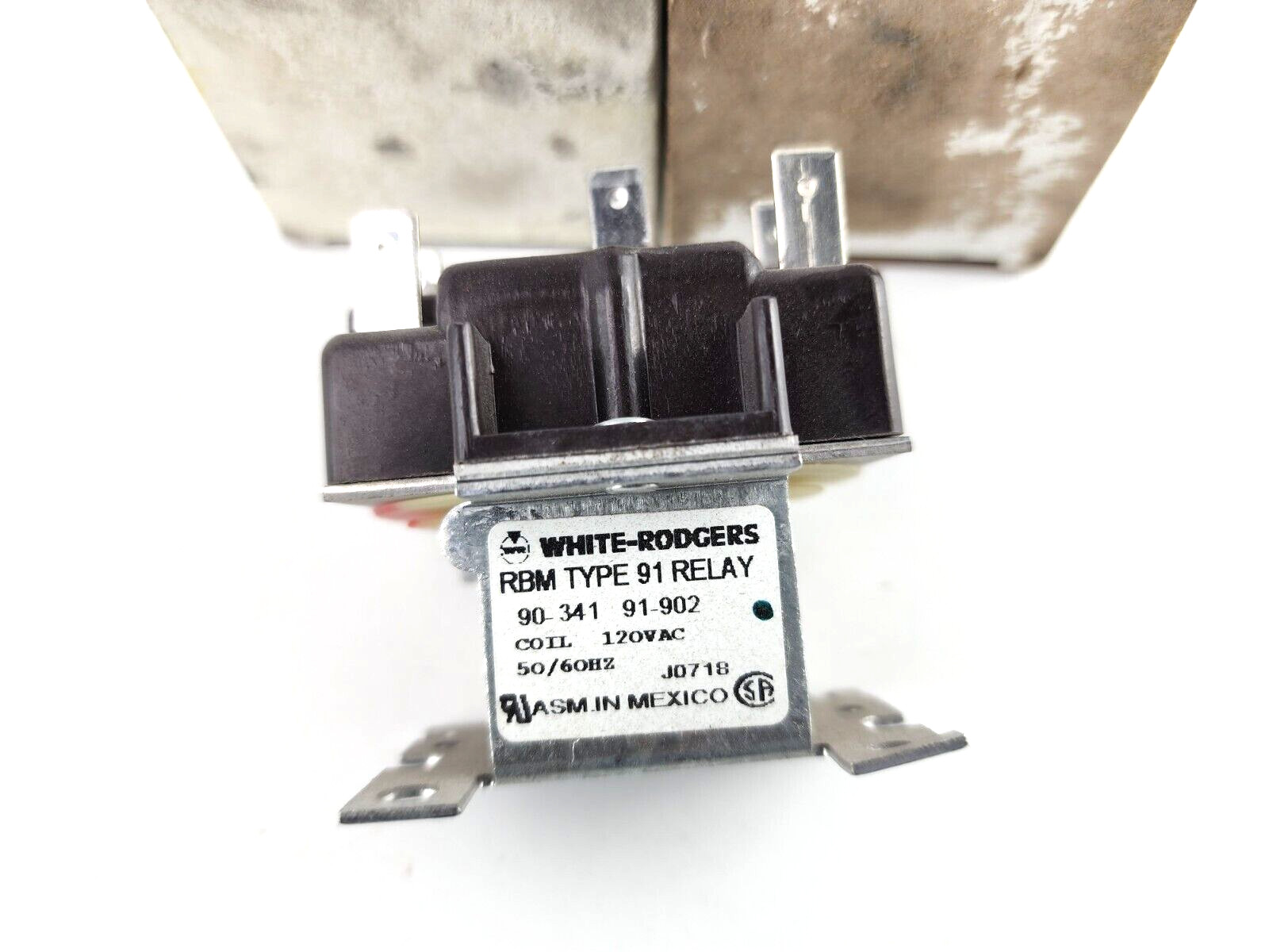 2pcs White-Rodgers 90-341 Switching Relay 120V Coil DPDT 120/250VAC 50/60Hz