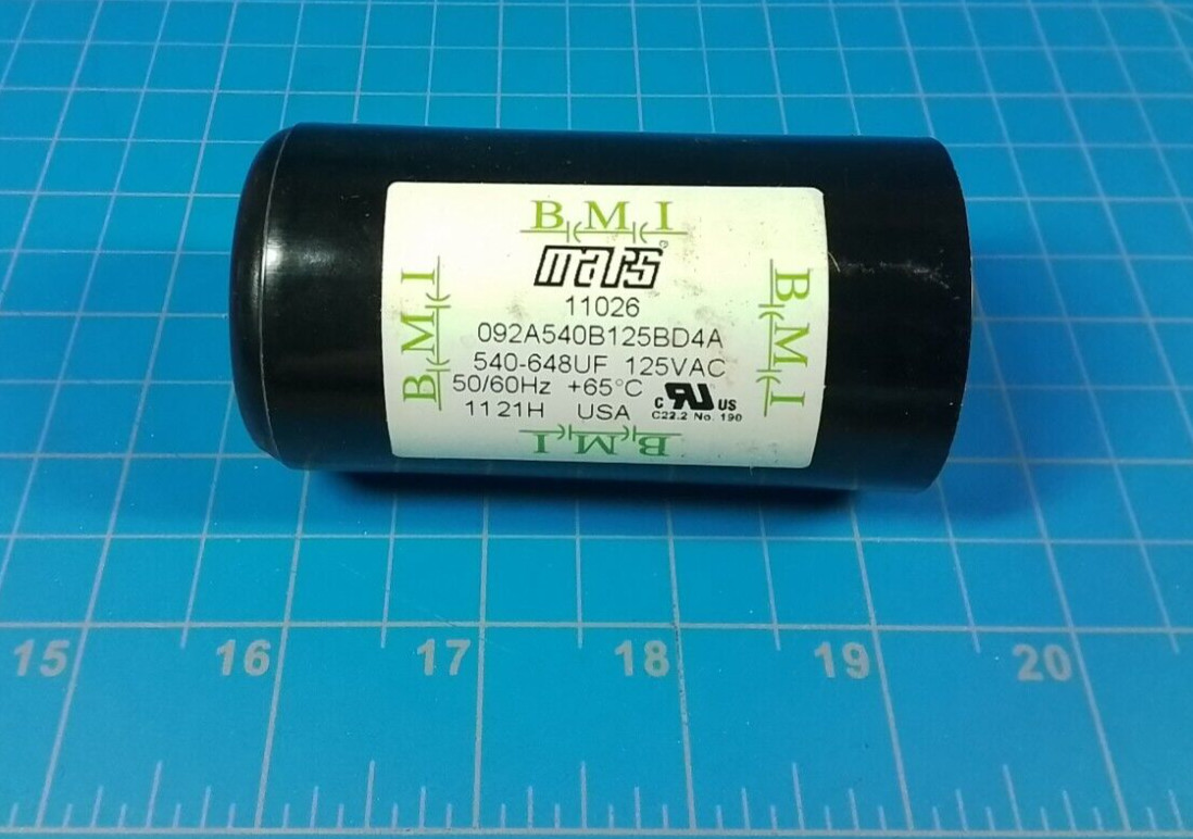 11026 Mars Replacement Motor Start Capacitor 110-125 Volt 540-648 MFD (Lot of 2)