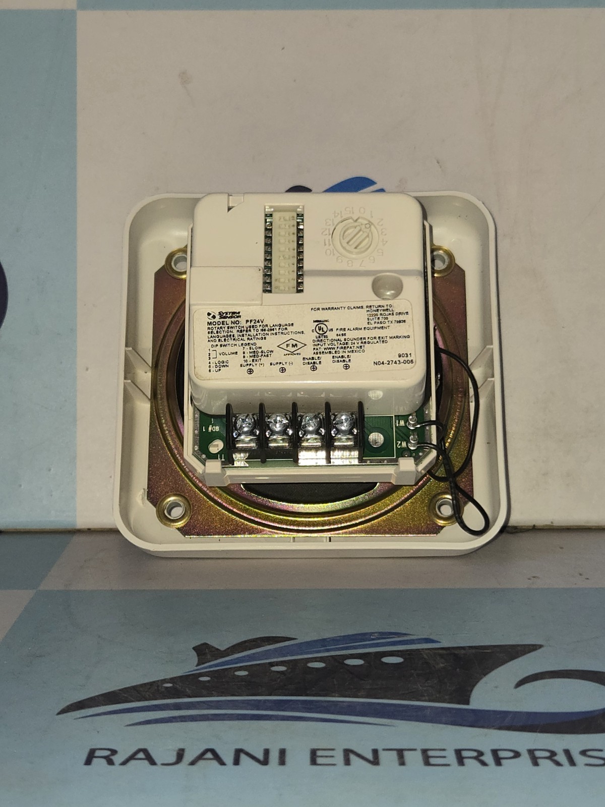 NEW System Sensor PF24V Fire Alarm Equipment Rotary Switch Used For Language