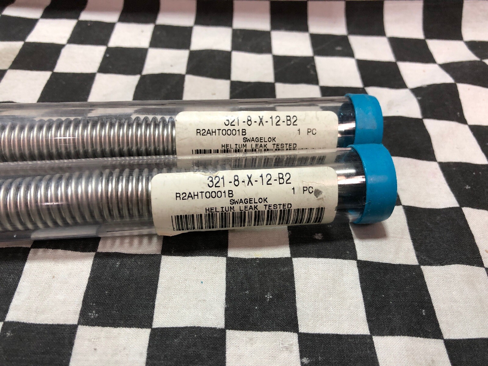 LOT OF 4, SWAGELOK Flexible Tubing 1/2″ X 12″, 321-8-X-12-B2, SHIPSAMEDAY