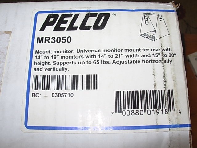 1 x Pelco MR3050 monitor holder