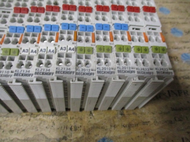 Beckhoff BK1120 EtherCAT PLC System w/ 8x KL1408, 3x KL1002, 3x KL2134 +*Tested*